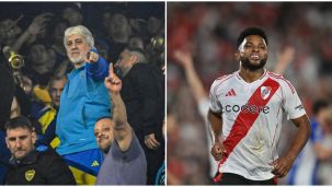 Miguel Ángel Borja y Rafael Di Zeo