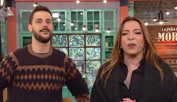 Lizy Tagliani y Diego Leuco