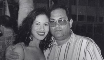 Selena y Abraham Quintanilla