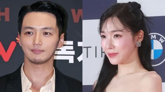 Byun Yohan y Tiffany Young