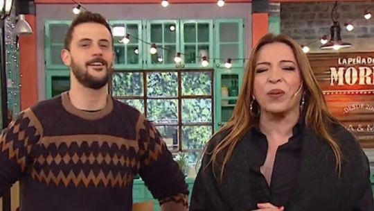 Lizy Tagliani y Diego Leuco