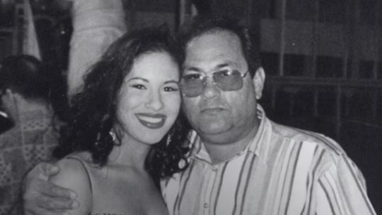Selena y Abraham Quintanilla