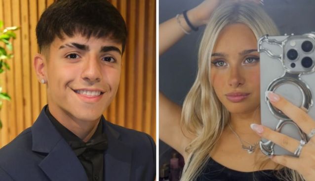 Benjamín Agüero y Alessia Lalli