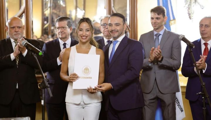 Lourdes Sánchez asumió la presidencia del Instituto de Cultura de Corrientes: "Desafío con responsabilidad"