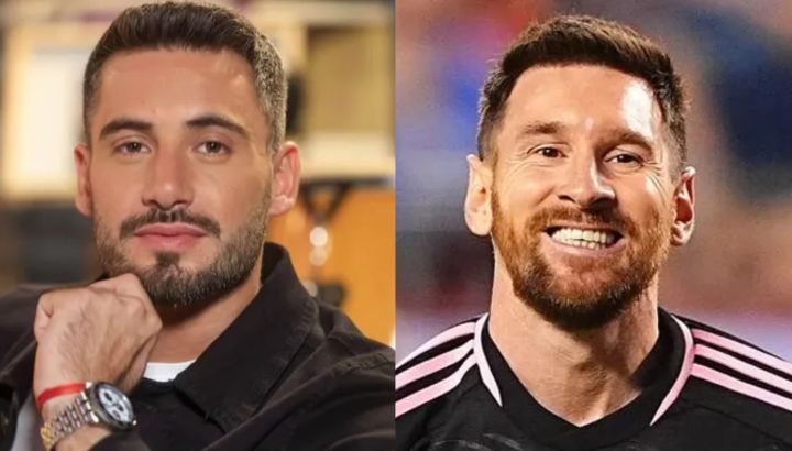 Nico Occhiato compartió una foto junto a Lionel Messi y Diego Leuco: ¿Lo entrevistaron para Luzu?