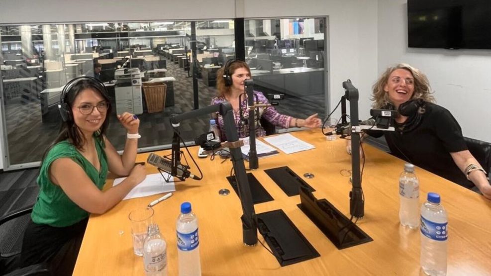 Gimena Vitali, rectora UMET y Flavia Quiroga, Secretaria Académica