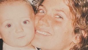 Maru Botana y su hijo, Matías