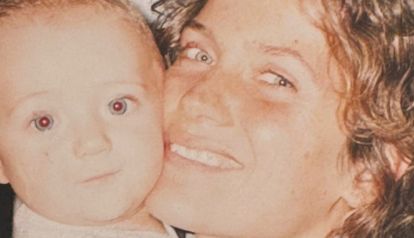 Maru Botana y su hijo, Matías