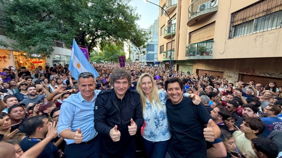 Milei Borno Roca Caravana