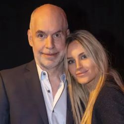 Horacio Rodriguez Larreta y Milagros Maylin | Foto:CEDOC