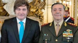 Javier Milei y Carlos Presti