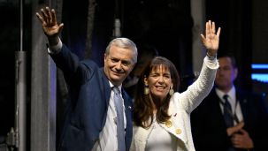 José Antonio Kast y su esposa María Pía Adriarola