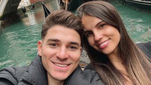 Julián Álvarez y Emilia Ferrero