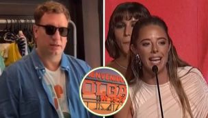 Maxi López y Nati Jota