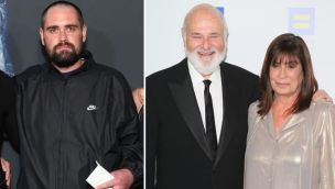 Nick Reiner, el director Rob Reiner y su esposa Michele
