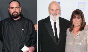 Nick Reiner, el director Rob Reiner y su esposa Michele