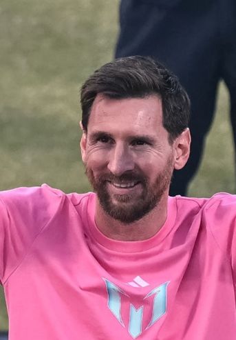 Lionel Messi en Nueva Delhi