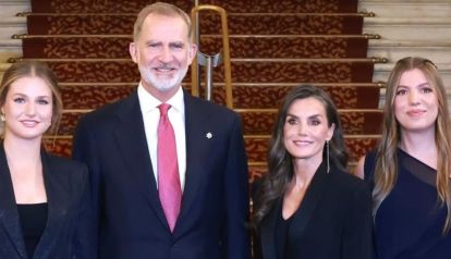 Letizia Ortiz, Rey Felipe VI, Princesa Leonor, Infanta Sofía
