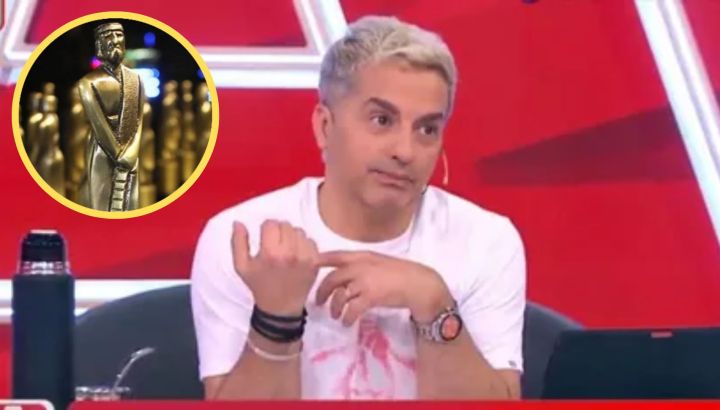 Ángel de Brito reveló una polémica actitud de la producción de los Martín Fierro de Streaming: ¿Qué pasó?