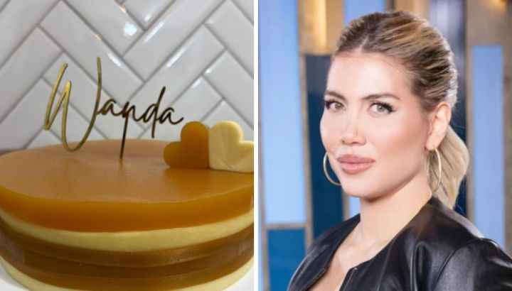 Así se hizo la torta de dulce de batata y queso de Wanda Nara que es furor: cuánto cuesta y dónde conseguirla