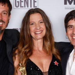 Nadia Cerino, Emiliano Ocampo y Mariano Martínez  | Foto:CEDOC