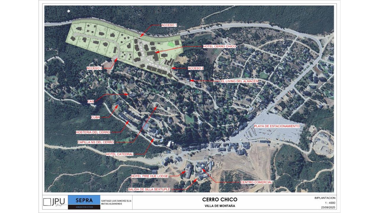 JPU Urruti lanza Cerro Chico-Villa de Montaña en el Cerro Catedral, un nuevo desarrollo residencial y turístico en Bariloche | Foto:CONTENT NOTICIAS