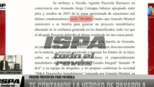 Nicolás Payarola y Gonzalo Montiel