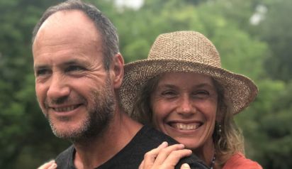 Maru Botana y su marido, Bernardo Solá