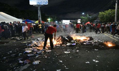 HONDURAS ELECCIONES CONTEO PROTESTA 20251216