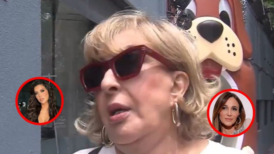 Georgina Barbarossa, Wanda Nara y Verónica Lozano