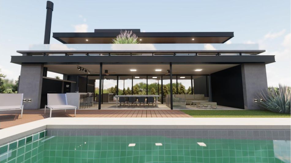 Plan.ar Arquitectura: Memoria Casa CP, Pilará