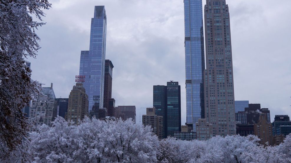 Cayó la primera gran nevada de la temporada en Nueva York 16122025