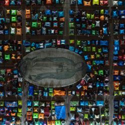 Vista aérea de fieles acampando frente a la Basílica de Nuestra Señora de Guadalupe en la Ciudad de México. | Foto:ALFREDO ESTRELLA / AFP