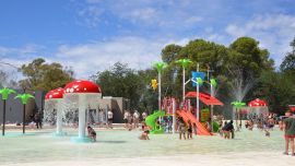 Tres parques acuáticos alegran el verano en La Pampa.