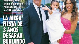 La mega fiesta de 3 años de Sarah Burlando