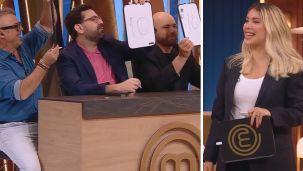 Wanda Nara y el jurado de MasterChef Celebrity