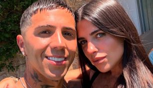 Enzo Fernández y Valentina Cervantes