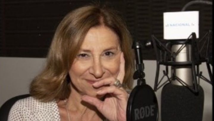 Murió Alicia Cuniberti, histórica locutora de Radio Nacional, a los 65 años