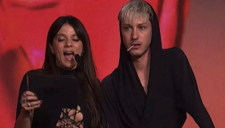 Se conocieron las primeras imágenes de "TILF", la serie de alto contenido erótico de Gimena Accardi y Seven Kayne