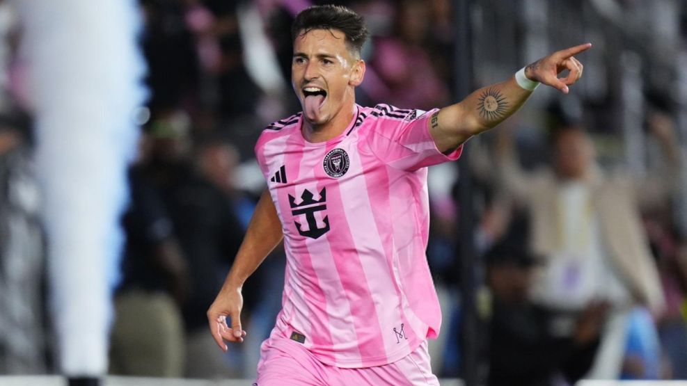 Tadeo Allende delantero cordobés de Inter