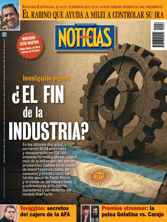 La tapa de NOTICIAS | Foto:Cedoc