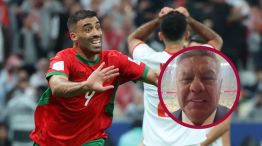 Chiqui Tapia asistió a la final de la Copa Árabe que consagró a Marruecos