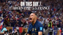 Francia recordó la final del Mundial 2022 en sus redes sociales