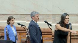 Las nuevas autoridades de la AGN - Rita Mónica Almada, Juan Ignacio Forlón y Cinthia Pamela Calletti