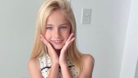 Las fotos del íntimo cumpleaños de Matilda Salazar: té de lujo y look matchy matchy con su mamá