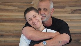 Christian Petersen y Sofía Zelaschi