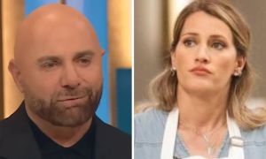 Germán Martitegui y Mica Viciconte