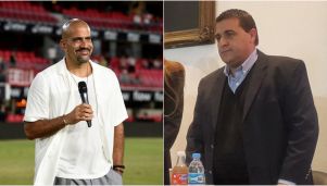 Juan Sebastián Verón y Pablo Toviggino