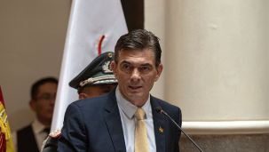 President Paz Swears In His Cabinet