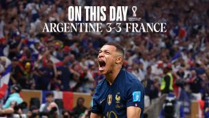 Francia recordó la final del Mundial 2022 en sus redes sociales